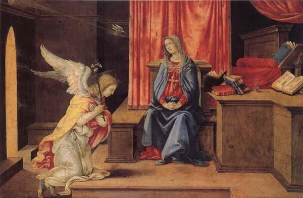 Filippino Lippi Annunciation oil painting image